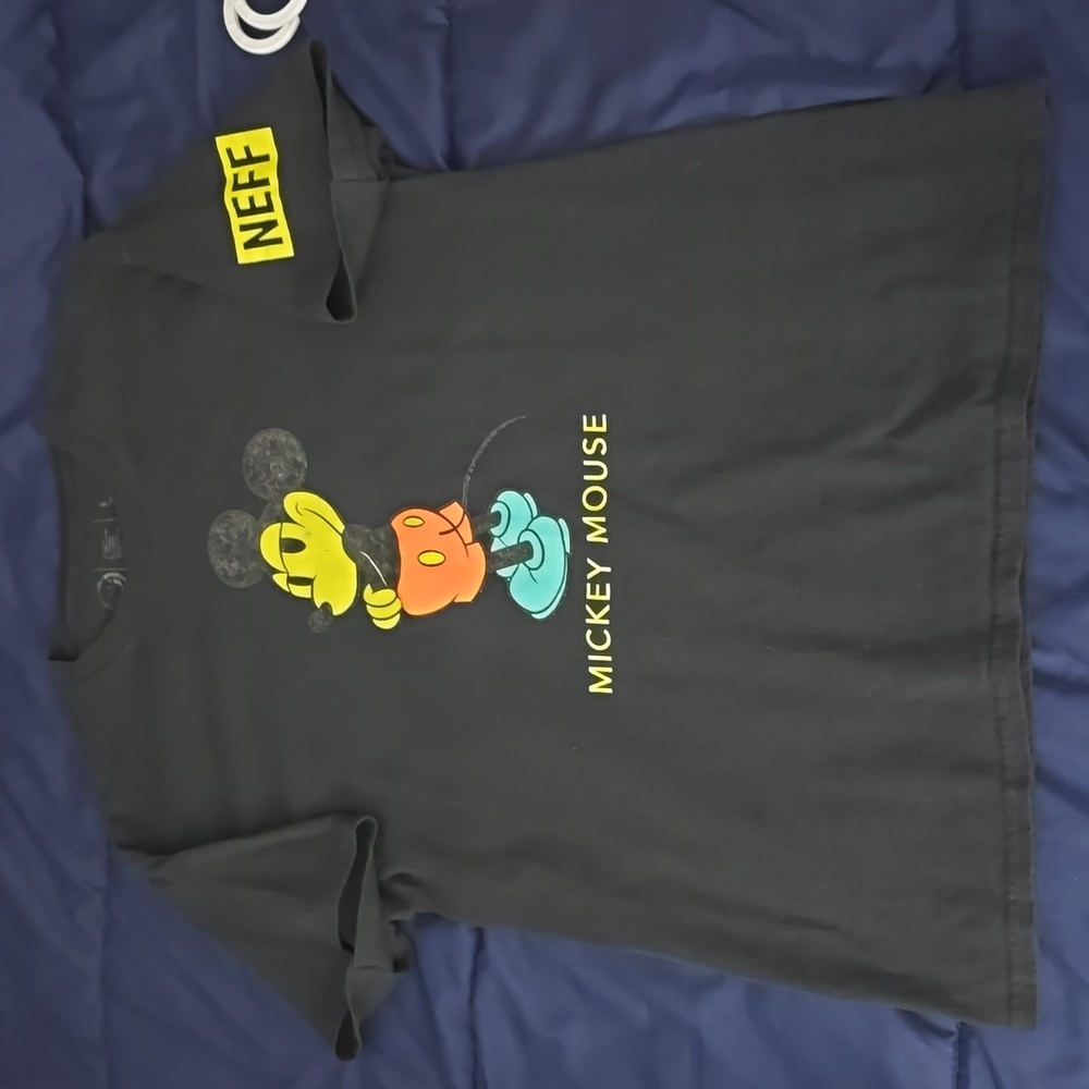USED Neff x Disney Mickey Mouse tee